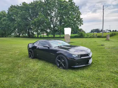 2014 Camero,automatic with paddles, 149,000km.Black cloth interior, Tires have low kms, paint could...
