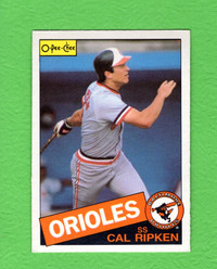 1985 OPC O-PEE-CHEE Cal Ripken Baltimore Orioles #30 NEAR MINT