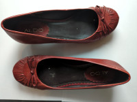 Red Aldo low heel shoe
