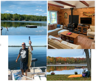 5 Bdrm Waterfront Cottage: Great Musky Fishing - Thanksgiving