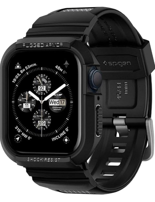 Spigen Coque Rugged Armor Pro Apple Watch/case dans Autre  à Ville de Montréal