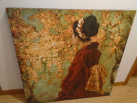 Peinture sur toile orientale / Oriental Canvas Painting