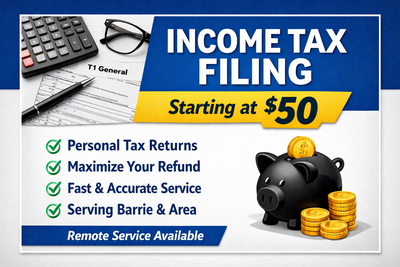 Need help filing your taxes? I offer reliable and affordable income tax filing services for individu...