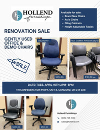 Office Chairs & Furniture For Sale