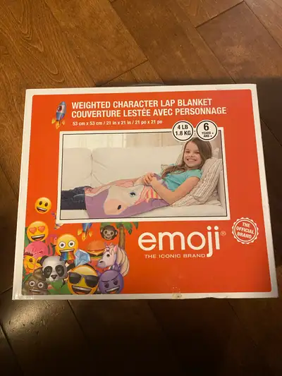 emoji Weighted Lap Blanket, View more