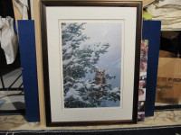 John Seerey-Lester Winter Vigil-Great Horned Owl Limited Edition