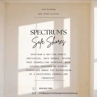 Free Counselling Therapy at Safe Shores, View more