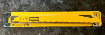 DeWalt 12 in. 6TPI Reciprocating Saw Blades 5 Pack Very Durable long lasting bought more than i need...