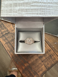 Wedding and engagement ring