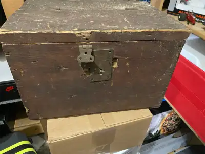 Vintage wooden boxes x2, View more