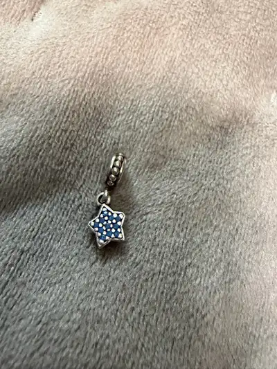 pandora star charm - blue , View more