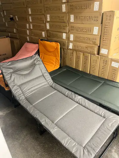 Folding Bed, Lounge Chair   Available in 4 Colors, View more
