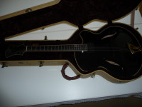 Victor Baker MODEL 18 archtop guitar black
