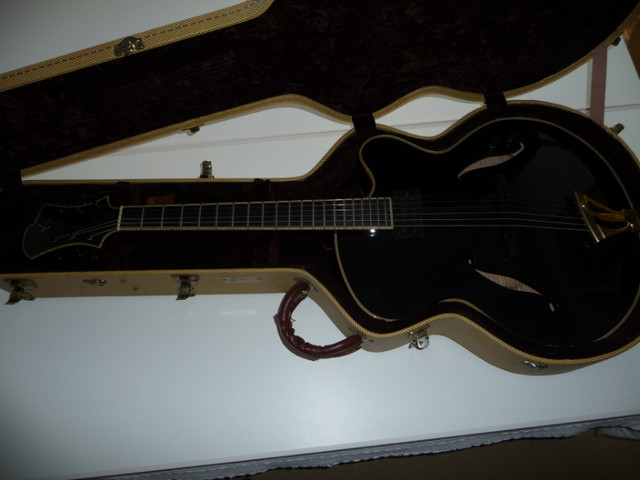 Victor Baker MODEL 18 archtop guitar black SALE! in Guitars in City of Toronto