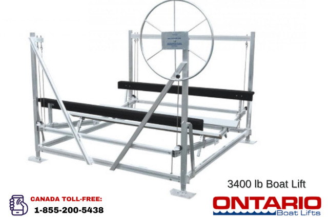 Bertrand 3400 lb Boat Lift: The Ultimate in Boat Protection in Other in Oshawa / Durham Region
