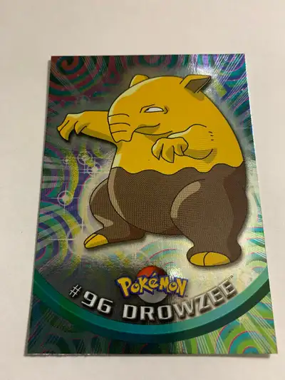 Pokemon #96 Drowzee Foil Holo TV Animation Series 2 Topps 2000, View more