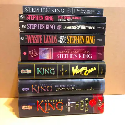 Stephen King The Dark Tower set (books 1-7 plus book 4.5), View more