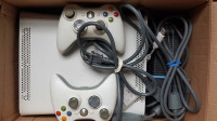 XBox 360 and 2 controllers