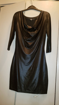 Robe Moulante Stretch Effet cuir brillant - Sexy Tightning Dress