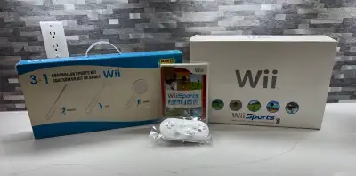 Nintendo Wii Combo - IN BOX MATCHING SERIAL - Tested & Clean, View more