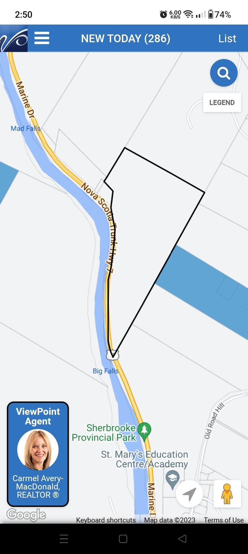 Private Sale Vacant Land Sherbrooke, NS Land for Sale New