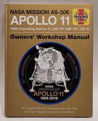 Haynes APOLLO 11 Owners Workshop Manual. 50th Anniv. 2019.