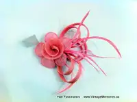 Brand new Feather fascinator hair clips wedding Party Sale