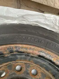 Winter Tires 205/55R16 - With Rims