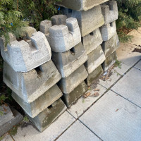 Base en Beton pour Patio / Cement Patio Blocks