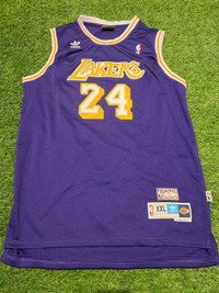 Vintage Adidas Kobe Bryant Los Angeles Lakers Basketball Jersey 