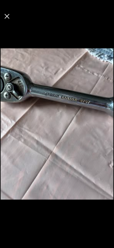 RATCHET WRENCH “GRAY TOOLS”, View more