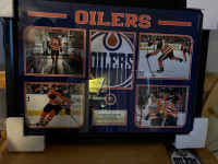 Oiler Top Three Players framed Picture