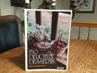 150 Délicieux desserts  recettes naturelles an 1982 très  rare