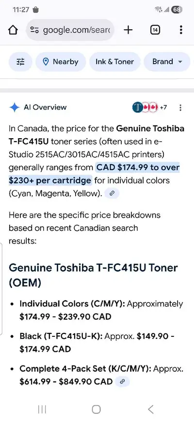 Toshiba Toners, View more