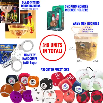 319 x Asst. Toys & Novelties - *ALL NEW ITEMS* - $145 for all!, View more