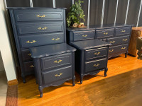 SOLD.  Canadian made french provincial 4pc bedroom set