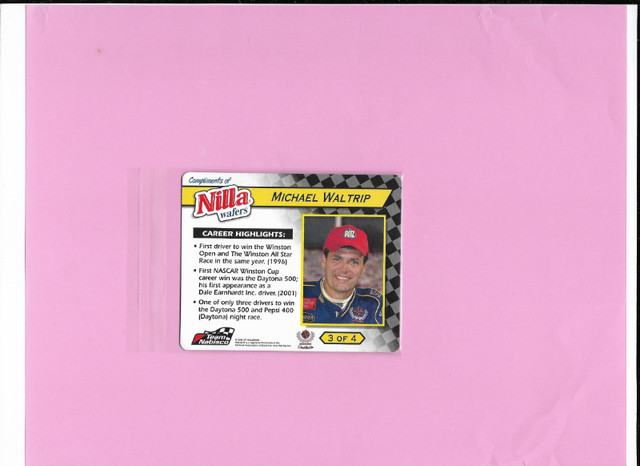 NASCAR Collectibles: Nabisco NASCAR cards (2002 & 2005) in Arts & Collectibles in Bedford - Image 4