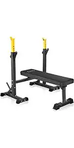 CANPA Olympic Weight Bench with Squat Rack, View more