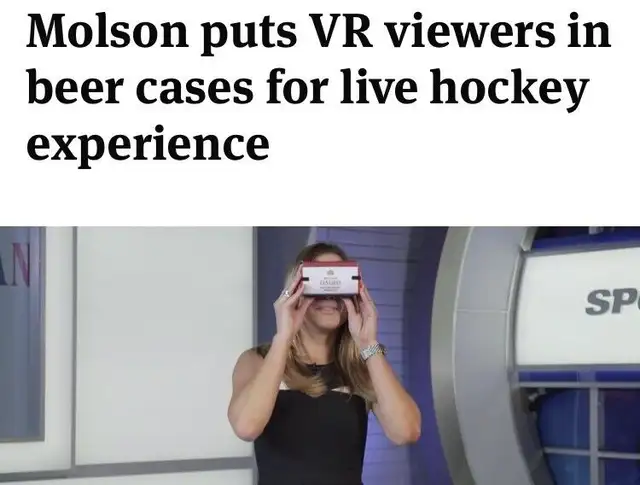 Molson Virtual Reality Viewer. in Arts & Collectibles in Moose Jaw - Image 5