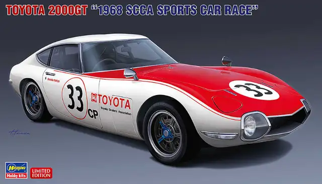 Hasegawa 1/24 Toyota 2000GT 1968 SCCA Sports Car Race in Toys & Games in Richmond - Image 2