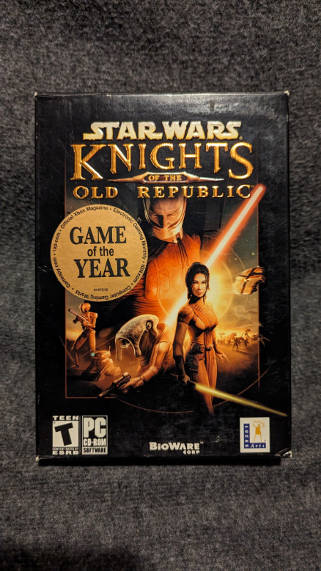 Star Wars Knights of the Old Republic PC in PC Games in St. John's