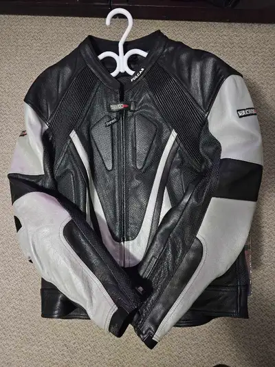 Motorcycle jacket in good condition.