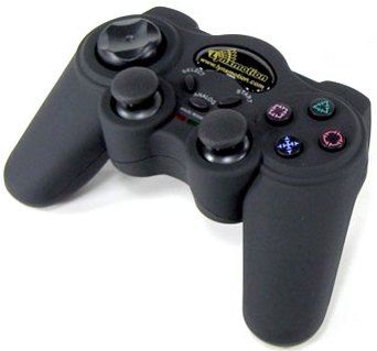 Manette de jeu sans fil 2,4 GHz, joystick., View more