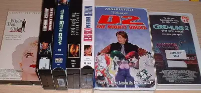 Disney Clamshells & Cartoons 101 Dalmatians (Live) 102 Dalmatians Cinderella D2: The Mighty Ducks He...