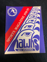 1978-1979 New Brunswick Hawks Game Day Program