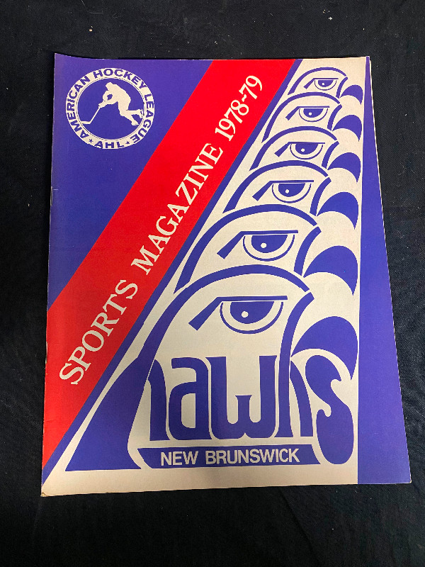 1978-1979 New Brunswick Hawks Game Day Program in Arts & Collectibles in Moncton