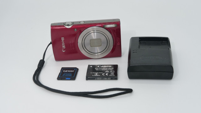 Canon PowerShot Elph 180 - Red | Y2K Digicam dans Appareils photo et caméras  à Longueuil/Rive Sud - Image 2