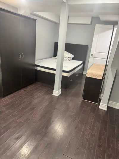 *Fully private studio basement unit with no sharing at all. *Strictly Single ONE person occupancy as...