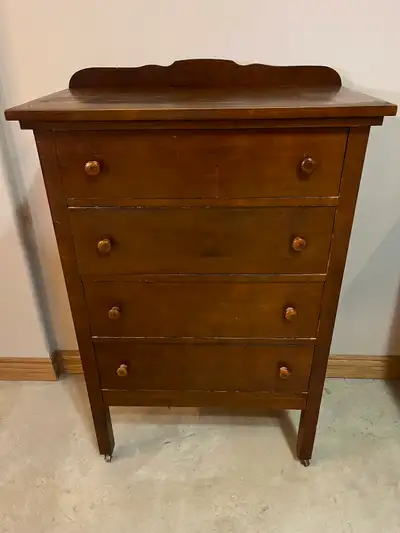 Antique Wood Dresser, View more