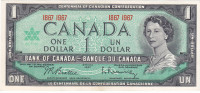 Billet de 1$  1867-1967 du Canada